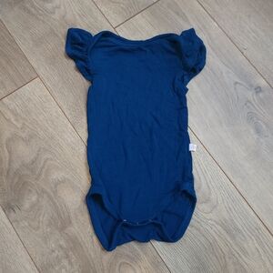 0-3 Push Peanut Blue Bodysuit